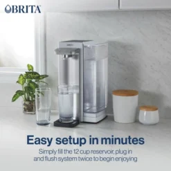 Brita Hub Instant Powerful Countertop Water Filtration - 87340: Electric Water Dispenser & Filter, 12 Cup Capacity, White -Household Kettle Shop GUEST 026664d0 6b09 4a14 b5c9 b5f2359ea0aa