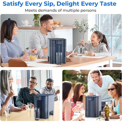 Waterdrop Large 27-Cup Mega Electric Water Filter Dispenser, With 1 Filter, Blue 10 Waterdrop Large 27-Cup Mega Electric Water Filter Dispenser, With 1 Filter, Blue - Image 8