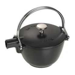 STAUB Cast Iron 1-qt Round Tea Kettle 14 STAUB Cast Iron 1-qt Round Tea Kettle -Household Kettle Shop GUEST 0616d48e 5ec6 4c01 b76f 19b269152de2