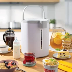 CUCKOO 5L Hot Water Dispenser And Warmer Stainless Steel Electric Kettle White: 1 Year Warranty, 850W, Dishwasher-Safe Parts -Household Kettle Shop GUEST 062b2b7c 097c 4421 a459 b729167f3922