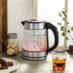 Aroma 1.7L Digital Programmable Kettle With Illumination: Borosilicate Glass, Automatic Shut-Off, Water Level Viewer 25 Aroma 1.7L Digital Programmable Kettle With Illumination: Borosilicate Glass, Automatic Shut-Off, Water Level Viewer -Household Kettle Shop GUEST 0a23e92b 182a 4262 861e 572236b3ac08