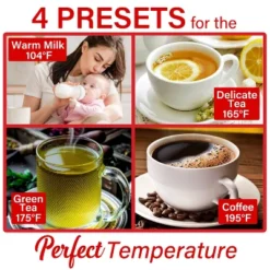 Brentwood 1,100-Watt 1.7-L Cordless Cool-Touch Digital Electric Kettle With Stainless Steel Interior, KT-2014DBK In Black -Household Kettle Shop GUEST 0a9866dd ef6c 4656 a102 b0a5db3c03d9