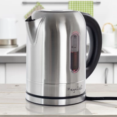 MegaChef 1.7Lt. Stainless Steel Electric Tea Kettle With 5 Preset Temps 7 MegaChef 1.7Lt. Stainless Steel Electric Tea Kettle With 5 Preset Temps - Image 5