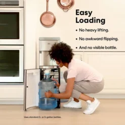 BRIO Moderna Self-Cleaning Bottom Load Water Cooler Silver -Household Kettle Shop GUEST 0cde81e2 6ce6 4b11 9bda d48bddf218e3