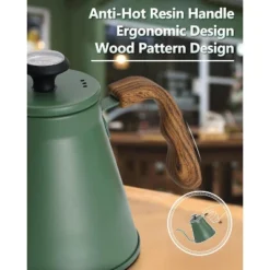 Itopfox Gooseneck Kettle With Thermometer For Pour Over Coffee & Tea Stainless Steel Durable 3-Layer Base Precision Spout, All Stove Tops Compatible 14 Itopfox Gooseneck Kettle With Thermometer For Pour Over Coffee & Tea Stainless Steel Durable 3-Layer Base Precision Spout, All Stove Tops Compatible -Household Kettle Shop GUEST 0d56b772 29f4 4680 a33c 58ba9624601e