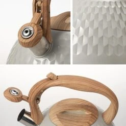 Itopfox Tea Kettle With Wood Pattern Handle, Loud Whistle, Food Grade Stainless Steel, Anti-Hot Handle, Rust-Resistant, Suitable For All Heat Sources 15 Itopfox Tea Kettle With Wood Pattern Handle, Loud Whistle, Food Grade Stainless Steel, Anti-Hot Handle, Rust-Resistant, Suitable For All Heat Sources -Household Kettle Shop GUEST 0e59bfdc 17e3 417d 9448 fbe016a4c934