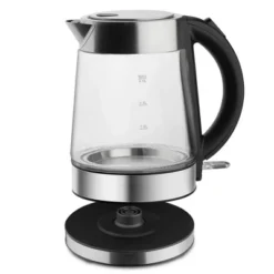 Luminuxe Electric Kettle, Speed-Boil Glass Electric Water Boiler & Warmer 1500W Tea Heater, Auto Shut-Off Cool Touch Handle