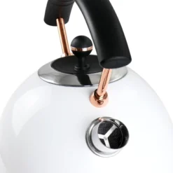 MegaChef 1.8 Liter Half Circle Electric Tea Kettle In White -Household Kettle Shop GUEST 11cb4a96 aeaa 4b71 8107 82a12740f574