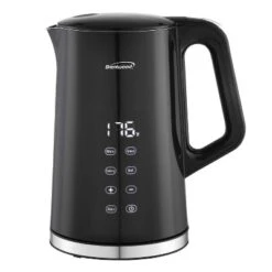 Brentwood 1,100-Watt 1.7-L Cordless Cool-Touch Digital Electric Kettle With Stainless Steel Interior, BTWKT2015DBK In Black -Household Kettle Shop GUEST 145227cf 9c68 4b49 a65c 401d2318168c