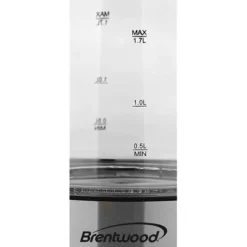Brentwood 1.7L Tempered Glass Tea Kettle In Black -Household Kettle Shop GUEST 14c2ea68 2f0a 453e 9d9d 34b2c78fb36d