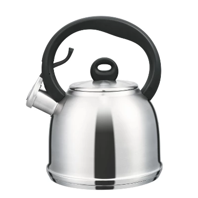 BergHOFF Essentials Cami 18/10 Stainless Steel Whistling Kettle 2qt. 3 BergHOFF Essentials Cami 18/10 Stainless Steel Whistling Kettle 2qt.