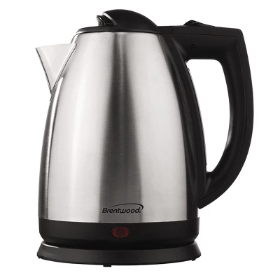 Brentwood 2.11 Quart Stainless Steel Cordless 1000W Electric Tea Kettle 9 Brentwood 2.11 Quart Stainless Steel Cordless 1000W Electric Tea Kettle - Image 7