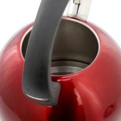 Mr. Coffee® Mr. Coffee Kassel 2.1 Quart Stainless Steel Whistling Tea Kettle In Red -Household Kettle Shop GUEST 173d134c 8eee 494a 945e 227ad8b417dc