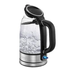 Cuisinart 1.7L Cordless Glass Electric Kettle Stainless Steel - GK-17N: Water Boiler, Blue Light, 1500W, 3-Year Warranty -Household Kettle Shop GUEST 186f5c69 dab5 4442 81d6 8338cdb4796e