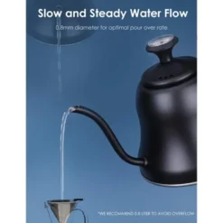 Itopfox Tea Kettle With Thermometer, Stovetop Gooseneck Kettle For Pour Over Coffee, Matte Black Camping & Home Kitchen Water Boiler, 1 Pack 12 Itopfox Tea Kettle With Thermometer, Stovetop Gooseneck Kettle For Pour Over Coffee, Matte Black Camping & Home Kitchen Water Boiler, 1 Pack -Household Kettle Shop GUEST 1b0dafba b595 4034 876d 6690daa88fd1