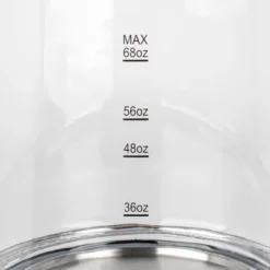 Capresso H2O Glass Select Electric Water Kettle: 68oz Rapid-Boil, LED Indicator, Stainless Steel Lid, 1500W Heater 21 Capresso H2O Glass Select Electric Water Kettle: 68oz Rapid-Boil, LED Indicator, Stainless Steel Lid, 1500W Heater -Household Kettle Shop GUEST 1be45cf6 35a0 4d2f a12a 096d4abab747