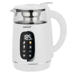 Brentwood 1,100-Watt 1.7-L Cordless Digital Glass Electric Kettle With Tea Infuser -Household Kettle Shop GUEST 236f8076 3b8c 4e68 a4cb 5db64601e9db