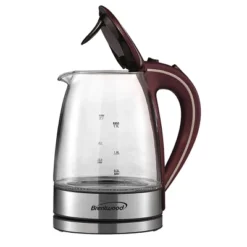 Brentwood Tempered Glass Tea Kettles, 1.7-Liter, Purple -Household Kettle Shop GUEST 2414a022 4e9a 4f08 adc9 87234dbdc02b