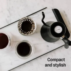 Fellow 1L Stagg Stovetop Kettle Matte Black: Stainless Steel Handle & Lid, 33.8 Oz Capacity, Wash With Soap & Water -Household Kettle Shop GUEST 282482c4 d3ec 43a7 9b64 603540e1ebeb