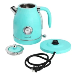 MegaChef 1.7 Liter Electric Tea Kettle & 2 Slice Toaster Combo In Turquoise: Small Water Boiler, Cordless, BPA-Free 16 MegaChef 1.7 Liter Electric Tea Kettle & 2 Slice Toaster Combo In Turquoise: Small Water Boiler, Cordless, BPA-Free -Household Kettle Shop GUEST 2996893c a0ae 4cc2 8556 21d609231534