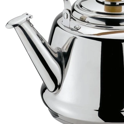 Cilio "Tradition" Water Kettle 83 Ounces Stainless Steel 4 Cilio "Tradition" Water Kettle 83 Ounces Stainless Steel - Image 2