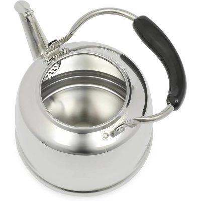 Martha Stewart Kingstree Large 2 Qt Heavy Gauge Whistling Tea Kettle 5 Martha Stewart Kingstree Large 2 Qt Heavy Gauge Whistling Tea Kettle - Image 3