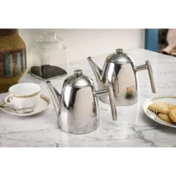 Frieling Primo Teapot W/ Infuser, Mirror Finish, 14 Fl. Oz., Stainless Steel -Household Kettle Shop GUEST 2e75b7c2 1c26 422c 8cd1 fef215a715c1