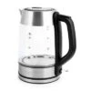 Aroma 1.7L Glass Electric Kettle: Stainless Steel Lid, Automatic Shut-Off, Ergonomic Handle, 1500W, Clear -Household Kettle Shop GUEST 30137a30 74e5 4b5a 818f 8cd6f2fd123b