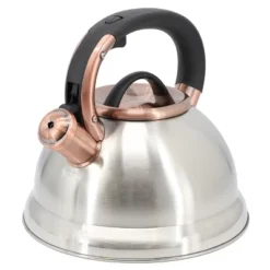 Mr. Coffee® Mr. Coffee Flintshire 2.2 Quart Stainless Steel Whistling Tea Kettle -Household Kettle Shop GUEST 322bcb7b fa1a 440b 97b8 6f298fbd00bf