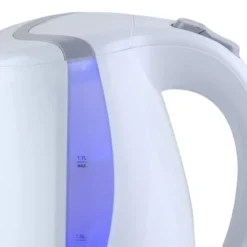 MegaChef 1.7Lt. Plastic Electric Tea Kettle- White -Household Kettle Shop GUEST 37e4b822 b457 4f09 bafc b28898725ad6