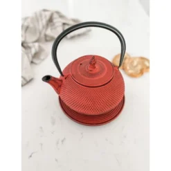 Frieling JA "Arare" CAST IRON TEAPOT 40.5 Fl. Oz. Red With Trivet 10 Frieling JA "Arare" CAST IRON TEAPOT 40.5 Fl. Oz. Red With Trivet -Household Kettle Shop GUEST 39f8451c 3ae6 40ed 96ca 6dbf4f70c10f