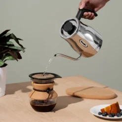 Bodum Bistro 34oz Stovetop Gooseneck Kettle - Stainless Steel: Best Tea & Pour Over Kettle, Ergonomic Handle, Hand Wash 9 Bodum Bistro 34oz Stovetop Gooseneck Kettle - Stainless Steel: Best Tea & Pour Over Kettle, Ergonomic Handle, Hand Wash -Household Kettle Shop GUEST 3bc9ebfe 21f6 4083 a17b 16640f6ebfd7