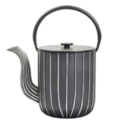 Frieling "Marage", Cast Iron Teapot, 34 Fl. Oz., Black/Silver 11 Frieling "Marage", Cast Iron Teapot, 34 Fl. Oz., Black/Silver -Household Kettle Shop GUEST 3c113320 a8b6 4448 abf0 a9dd905d5142