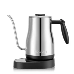 Bodum 34oz Electric Bistro Gooseneck Water Kettle With Temperature Control Stainless Steel -Household Kettle Shop GUEST 42b7473d 9722 4582 bcd3 b6efb8bdf1ac