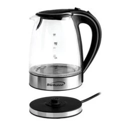 Brentwood 1.7L Tempered Glass Electric Tea Kettle In Black -Household Kettle Shop GUEST 4560bda3 65d2 4616 b63d e22d8f45c0dc 2