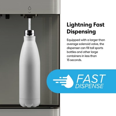 BRIO Moderna Ice Dispenser & Bottom Load Water Cooler 3 BRIO Moderna Ice Dispenser & Bottom Load Water Cooler