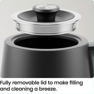 Chefman Precise Pour 0.8L Electric Gooseneck Kettle With Automatic Shut-Off – Black 6 Chefman Precise Pour 0.8L Electric Gooseneck Kettle With Automatic Shut-Off – Black - Image 4