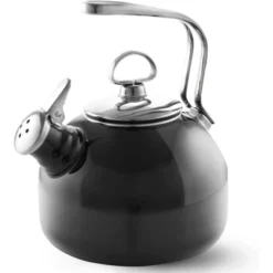 Chantal Classic Enamel-on-Steel Teakettle, 1.8 Quart -Household Kettle Shop GUEST 48e5fbfd 7a8a 433b 81e5 b350f35295f6