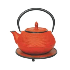 Frieling JA "Arare" CAST IRON TEAPOT 40.5 Fl. Oz. Red With Trivet 11 Frieling JA "Arare" CAST IRON TEAPOT 40.5 Fl. Oz. Red With Trivet -Household Kettle Shop GUEST 491d57c2 7b57 4f34 9b0b 6f2d8c49ab08