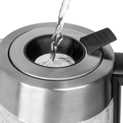 Capresso H2O Glass Select Electric Water Kettle: 68oz Rapid-Boil, LED Indicator, Stainless Steel Lid, 1500W Heater 23 Capresso H2O Glass Select Electric Water Kettle: 68oz Rapid-Boil, LED Indicator, Stainless Steel Lid, 1500W Heater -Household Kettle Shop GUEST 4ac03375 b023 47e4 8585 59ccaf867be3