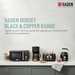 Haden Dorset 1.7 Liter Stainless Steel Electric Kettle, Hot Water Kettle With 360-Degree Base And Auto Shutoff, Black & Copper 11 Haden Dorset 1.7 Liter Stainless Steel Electric Kettle, Hot Water Kettle With 360-Degree Base And Auto Shutoff, Black & Copper -Household Kettle Shop GUEST 4fe19856 38b7 44e7 aa11 9353c9c3bd65