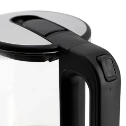 MegaChef 1.7L Glass Electric Tea Kettle: 1000W Borosilicate Glass, Stainless Steel Lid, Plastic Handle, Hand Wash, Clear 12 MegaChef 1.7L Glass Electric Tea Kettle: 1000W Borosilicate Glass, Stainless Steel Lid, Plastic Handle, Hand Wash, Clear -Household Kettle Shop GUEST 4fffb934 e054 4db7 8b46 d58d5439b7e7