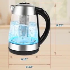NELO Electric Kettle With Removable Tea Infuser, 7 Temperature Presets, Digital Display, LED Indicator Lights, BPA-Free, 1.7 Liters -Household Kettle Shop GUEST 516e8783 3e8e 4de0 a061 bd70d132e168