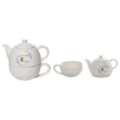 Transpac Ceramic 6.75 Inch Lavender And Lilac Tea For One Set Perfect For Tea Lovers Elegant Tea Pot Set -Household Kettle Shop GUEST 53209c8b b486 41bc 9ded f1c3cde1bb28