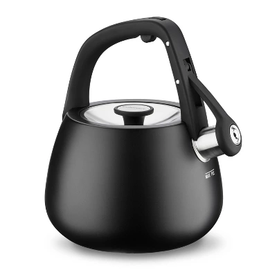 Cuisinart 2qt Stainless Steel Stovetop Kettle Matte Black CKS-25MBK: Whistling Tea Kettle, Large Handle, Flip-Up Spout 8 Cuisinart 2qt Stainless Steel Stovetop Kettle Matte Black CKS-25MBK: Whistling Tea Kettle, Large Handle, Flip-Up Spout - Image 6