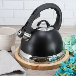 Mr. Coffee® Mr. Coffee Clarefield 2.4 Quart Stainless Steel Whistling Tea Kettle 15 Mr. Coffee® Mr. Coffee Clarefield 2.4 Quart Stainless Steel Whistling Tea Kettle -Household Kettle Shop GUEST 5509b0ab 5bdf 4d7e 972c adf14b122fa8
