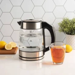 Aroma 1.7L Digital Programmable Kettle With Illumination: Borosilicate Glass, Automatic Shut-Off, Water Level Viewer 18 Aroma 1.7L Digital Programmable Kettle With Illumination: Borosilicate Glass, Automatic Shut-Off, Water Level Viewer -Household Kettle Shop GUEST 551e43c0 ba8f 4769 9d79 e3ad67ea35e1