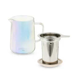Pinky Up Chas Mini Glass Teapot, Loose Leaf Tea Infuser, Hot Tea Or Iced Tea Maker, Small Teapot, 16 Ounce Loose Leaf Infuser, Iridescent, Set Of 1 15 Pinky Up Chas Mini Glass Teapot, Loose Leaf Tea Infuser, Hot Tea Or Iced Tea Maker, Small Teapot, 16 Ounce Loose Leaf Infuser, Iridescent, Set Of 1 -Household Kettle Shop GUEST 575b6756 0744 4bad b434 48cc51645d10