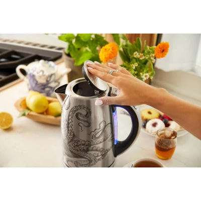 Cuisinart 1.7L Caskata PerfecTemp Cordless Programmable Stainless Steel Electric Kettle Silver CPK-17P1CK: Adjustable Temperature, Anti-Scale Filter 4 Cuisinart 1.7L Caskata PerfecTemp Cordless Programmable Stainless Steel Electric Kettle Silver CPK-17P1CK: Adjustable Temperature, Anti-Scale Filter - Image 2