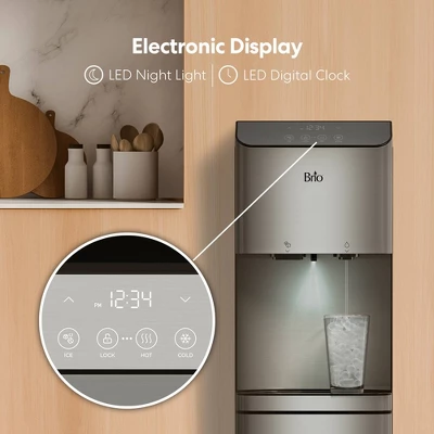 BRIO Moderna Ice Dispenser & Bottom Load Water Cooler 6 BRIO Moderna Ice Dispenser & Bottom Load Water Cooler - Image 4